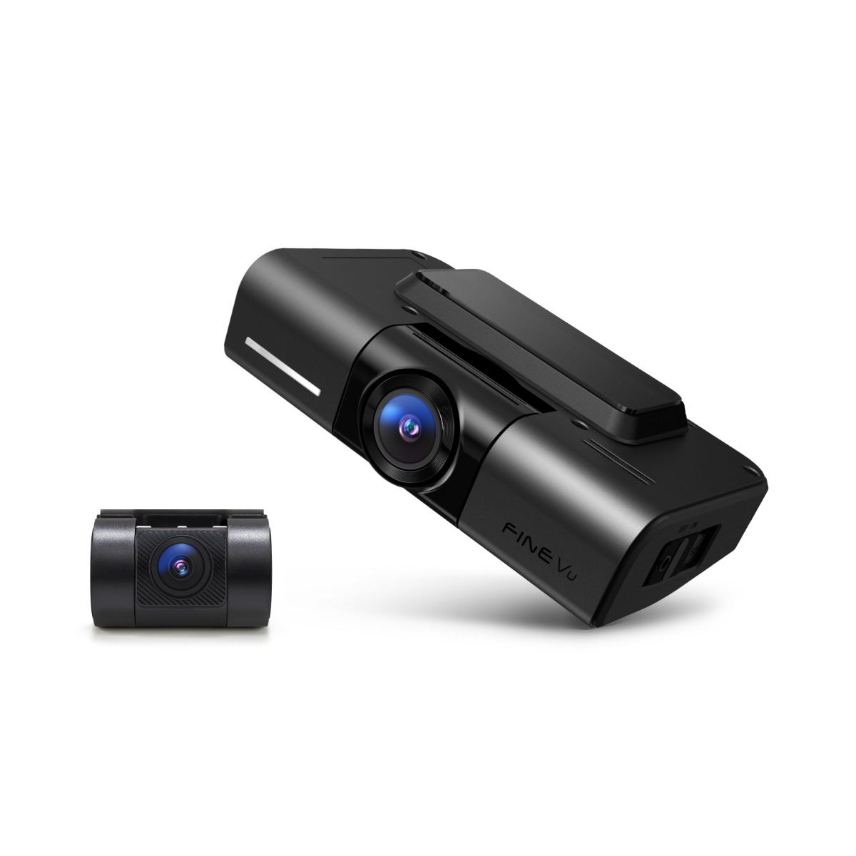 FineVu 4K Front & 1080P Rear Dashcam - 64GB
