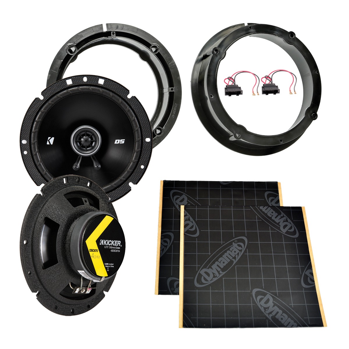 Seat Ibiza MK5 (2017 - 2026) Speaker Upgrade Kit - Plug & Play
