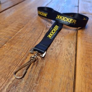 Kicker Car Audio Black Lanyard