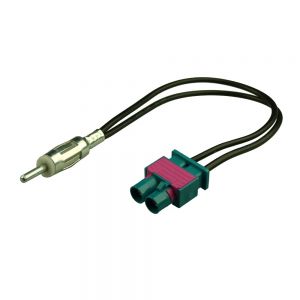 AAN2125 VAG 07> Dual FAKRA to Male Antenna Adaptor Main Image