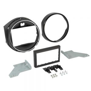 AFC6269 FASCIA Double DIN BMW Mini 2014> Black Main Image