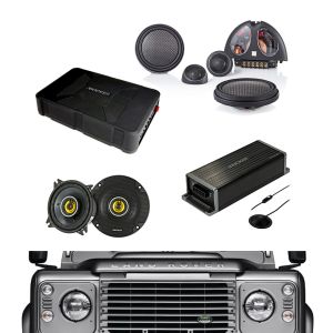 Landrover Defender Speaker, Subwoofer & Amp Upgrade