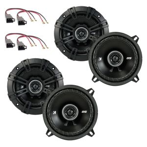 Renault Clio MK2 & MK3 (1998 - 2013) Speaker Upgrade Kit - Front & Rear - Plug & Play