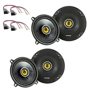 Renault Clio MK2 & MK3 (1998 - 2013) Speaker Upgrade Kit - Front & Rear - Plug & Play