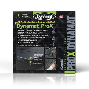 Dynamat Pro X Professional Series 3mm Damping Material