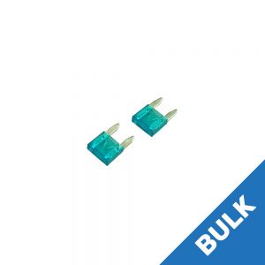 FMB15-BLK 15A MINI BLADE Fuse [qty 10] Main Image