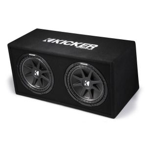 Comp Dual 12" Vented Loaded Enclosure - 2 Ohm