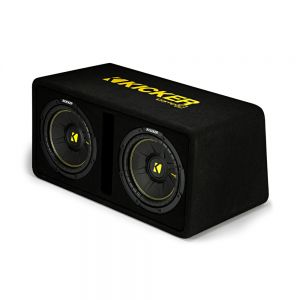 dual 10 inch kicker subwoofer