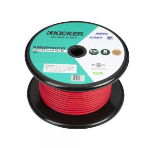 Marine 8 AWG Red Power Cable - 200 ft