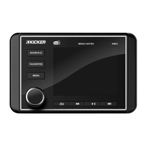 Kicker Marine Source Unit - 6 Channel, Dual Zone, NMEA Compatibility + DAB radio