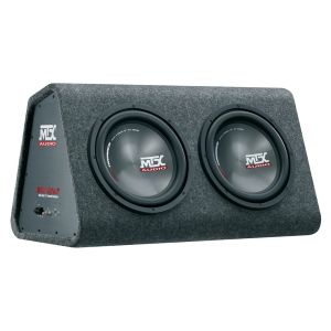 MTX Road Thunder Dual 12" Powered Vented Enclosure