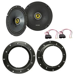 VW Caddy (2003 onwards) Speaker Upgrade Kit - Plug & Play - Kicker Audio