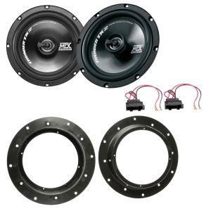 VW Caddy (2003 onwards) Speaker Upgrade Kit - Plug & Play - MTX Audio