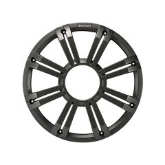 KA45KMG10C KM Marine 10" Charcoal LED Subwoofer Grill Main Image