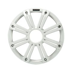 KA45KMG12W KM Marine 12" White LED Subwoofer Grill Main Image