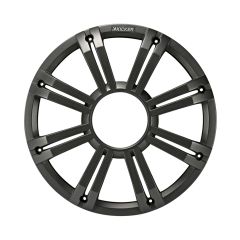 KA45KMG12C KM Marine 12" Charcoal LED Subwoofer Grill Main Image