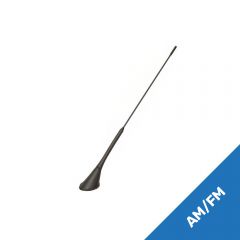 AM/FM Roof Mount Low Angle Whip Antenna - Passive