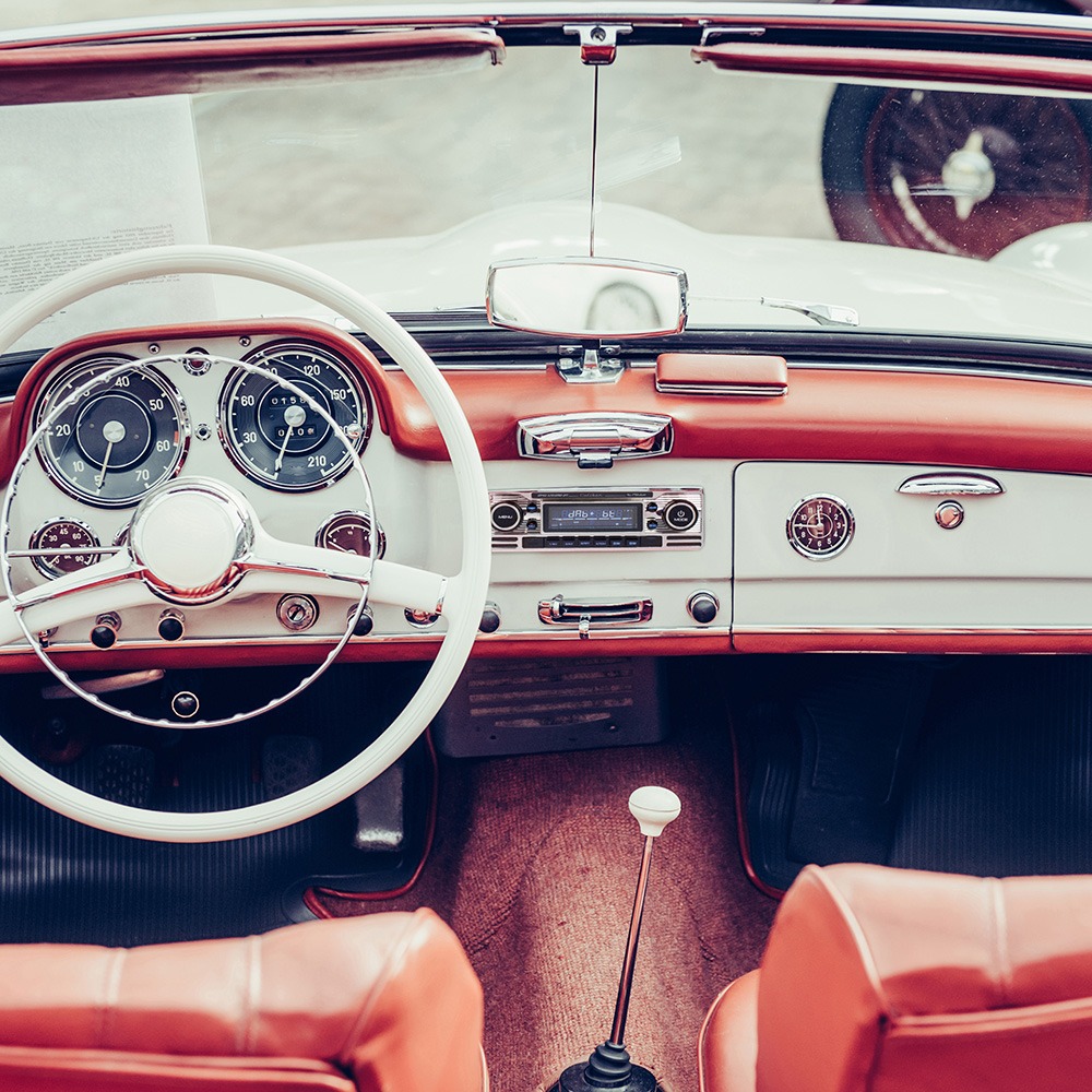 Caliber Retro Radio with DAB & Bluetooth - Chrome