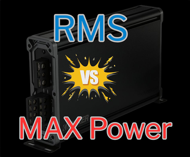 RMS vs Max Power